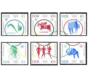 Olympic Summer Games  - Germany / German Democratic Republic 1964 Set