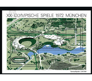 Olympic Summer Games Munich  - Germany / Federal Republic of Germany 1972