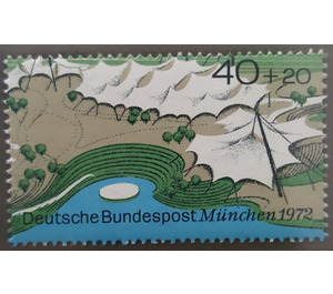 Olympic Summer Games Munich  - Germany / Federal Republic of Germany 1972 - 40 Pfennig