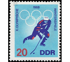 Olympic Winter Games, Grenoble  - Germany / German Democratic Republic 1968 - 20 Pfennig