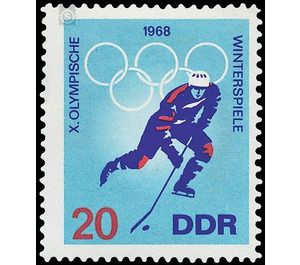 Olympic Winter Games, Grenoble  - Germany / German Democratic Republic 1968 - 20 Pfennig