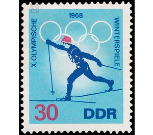 Olympic Winter Games, Grenoble  - Germany / German Democratic Republic 1968 - 30 Pfennig