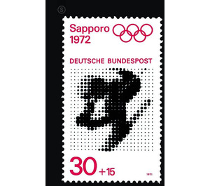 Olympic Winter Games Sapporo  - Germany / Federal Republic of Germany 1971 - 30 Pfennig