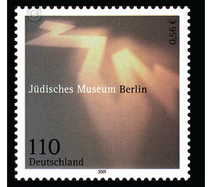 Opening of the Jewish Museum Berlin  - Germany / Federal Republic of Germany 2001 - 110 Pfennig