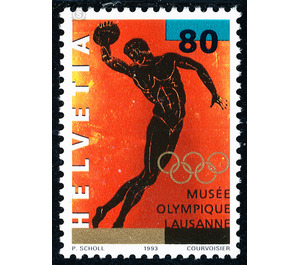 Opening of the Olympic Museum  - Switzerland 1993 - 80 Rappen