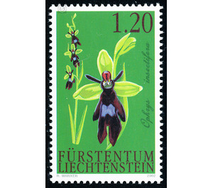orchids  - Liechtenstein 2002 - 120 Rappen