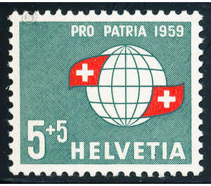 Organization of foreign Swiss  - Switzerland 1959 - 5 Rappen