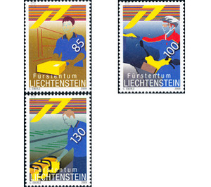 Our post office  - Liechtenstein 2009 Set