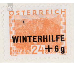 overprint  - Austria / I. Republic of Austria 1933 - 24 Groschen