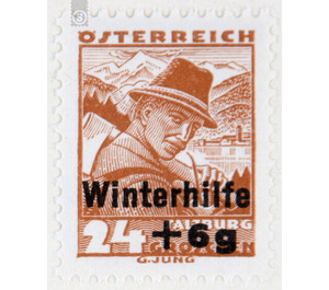 overprint  - Austria / I. Republic of Austria 1935 - 24 Groschen