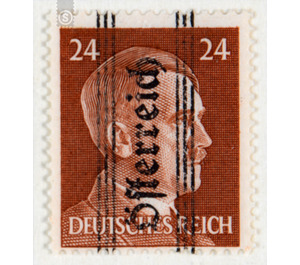 overprint  - Austria / II. Republic of Austria 1945 - 24 Groschen