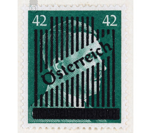 overprint  - Austria / II. Republic of Austria 1945 - 42 Groschen