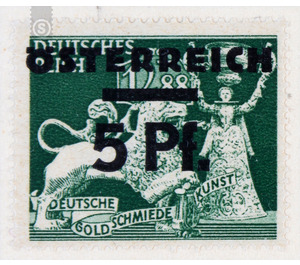 overprint  - Austria / II. Republic of Austria 1945 - 5 Groschen