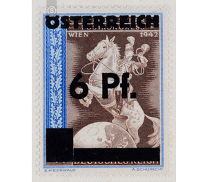 overprint  - Austria / II. Republic of Austria 1945 - 6 Groschen