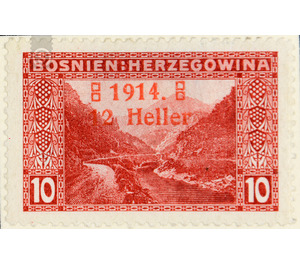 overprint  - Austria / k.u.k. monarchy / Bosnia Herzegovina 1914 - 12 Heller