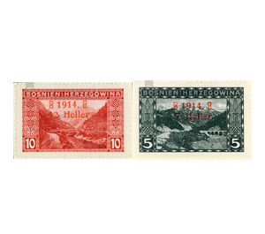 overprint - Austria / k.u.k. monarchy / Bosnia Herzegovina Series