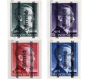 Overprint on Deutsches Reich stamps  - Austria / II. Republic of Austria 1945 Set