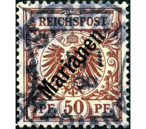 overprint on Reichpost - Micronesia / Mariana Islands, German Administration 1899 - 50