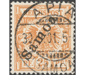 overprint on Reichpost - Polynesia / Samoa, German Administration 1900 - 25