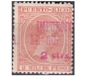 Overprinted 'Impuesta de Guerra' - Caribbean / Puerto Rico 1898 - 2