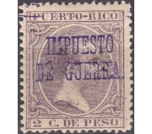 Overprinted 'Impuesta de Guerra' - Caribbean / Puerto Rico 1898 - 2