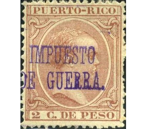 Overprinted 'Impuesta de Guerra' - Caribbean / Puerto Rico 1898 - 2