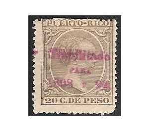 Overprints - Caribbean / Puerto Rico 1898 - 20