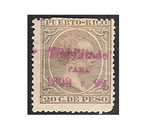 Overprints - Caribbean / Puerto Rico 1898 - 20