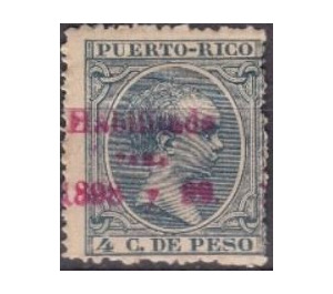 Overprints - Caribbean / Puerto Rico 1898 - 4