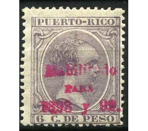 Overprints - Caribbean / Puerto Rico 1898 - 6