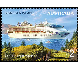 "Pacific Explorer" - Norfolk Island 2018 - 2