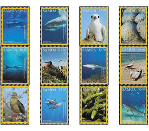 Pacific Marine Life - Polynesia / Samoa 2016 Set