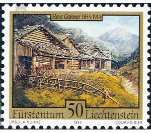 painter  - Liechtenstein 1993 - 50 Rappen