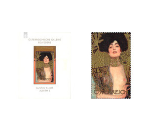 painting Gustav Klimt  - Austria / II. Republic of Austria 2003 Set