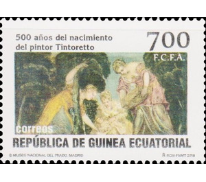 Paintings by Tintoretto - Central Africa / Equatorial Guinea  / Equatorial Guinea 2018 - 700