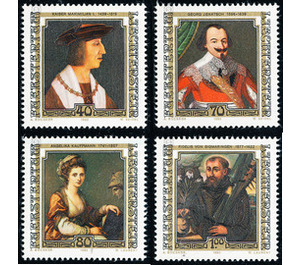 Paintings of famous guests  - Liechtenstein 1982 Set