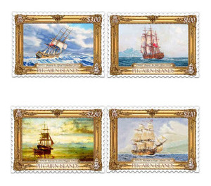 Paintings of HMS Bounty (2019) - Polynesia / Pitcairn Islands 2019 Set