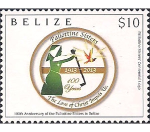 Pallotine Sisters of Belize, 100th Anniv. - Central America / Belize 2013 - 10