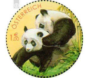 panda  - Austria / II. Republic of Austria 2003 - 100 Euro Cent