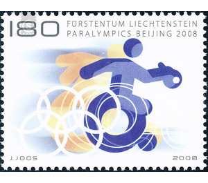 Paralympics  - Liechtenstein 2008 - 180 Rappen