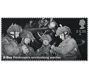 Paratroopers Synchronizing Watches - United Kingdom 2019 - 1.35