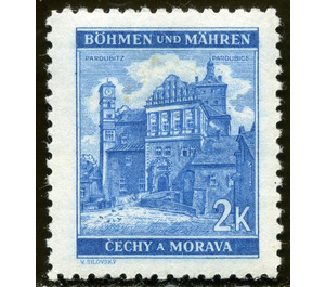 Pardubitz / Pardubice - Germany / Old German States / Bohemia and Moravia 1942 - 2