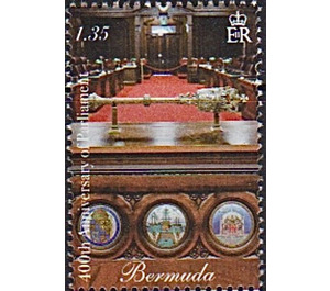 Parliament Chamber and Mace - North America / Bermuda 2020 - 1.35