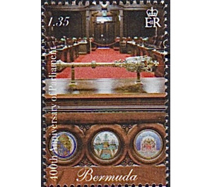Parliament Chamber and Mace - North America / Bermuda 2020 - 1.35