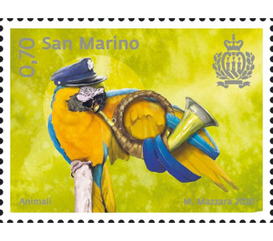 Parrot - San Marino 2020 - 0.70