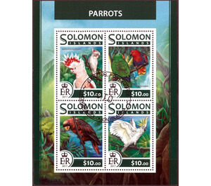 Parrots - Melanesia / Solomon Islands 2017