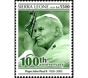 Pastoral Visits of Pope John Paul II - West Africa / Sierra Leone 2020