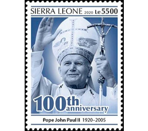 Pastoral Visits of Pope John Paul II - West Africa / Sierra Leone 2020