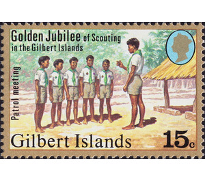Patrol meeting - Micronesia / Gilbert Islands 1977 - 15