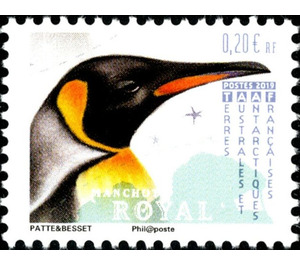 Penguins (2019 Imprint Date) - French Australian and Antarctic Territories 2019 - 0.20
